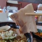 肉そば すみどや - チャーシュー（バラ）
