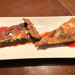 トラットリア　ゼータ - 牡蠣のタルトとほうれん草のタルト