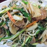 進来軒 - レバニラ炒め