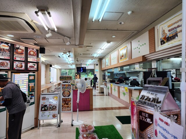 安積パーキングエリア（上り線） フードコート - 郡山市その他（レストラン）の写真