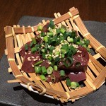 ◆Fresh liver sashimi A small amount will be included with the assortment.