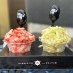 ひととせの雪 - ■いちご ￥700 ■（限定メニュー）シャインマスカット ￥700