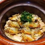 祇園 にし - 子持ち鮎と松茸の御飯