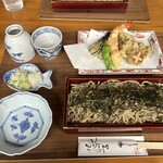 一休 - 天ざる大盛りと父ちゃんのもり