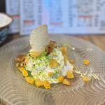 田内屋 - ◇ポテトサラダ
      …わぉ！(*ﾟ∀ﾟ*) 面白いビジュアルのポテサラが！