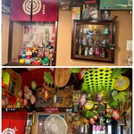 田内屋 - 店内は朝顔に風鈴… 夏の風物詩のインテリア♪