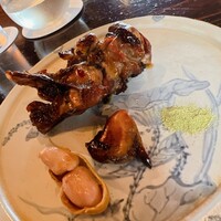 たでの葉 - 長崎産のスッポンのタレ焼きです