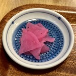 御食事 居酒屋 数数 - お新香