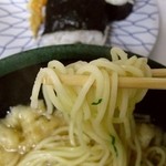 えきそば - 助六セット(天ぷら)441円