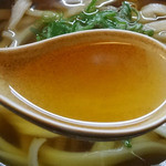 手打ちうどん　福家 - スープ