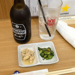 酒処 さくらがわ - お通し＆白ホッピーで開始☆