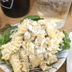 酒処 さくらがわ - 直ぐ出のマカロニサラダ最高