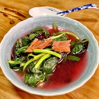 中国料理 にいくら - 紅ひゆ菜と金華ハムのスープ煮