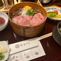すき焼きと牛まぶし ももしき - 