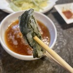 Kuriya Chisotei - 天汁をつけなくても充分美味しかったです