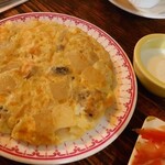 タベルナ・ユキ - スペイン風オムレツ。アリオリ？ソースが美味しい。