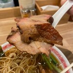 麺や みかん - 炭火つるし焼きチャーシュー