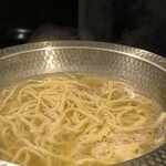 熟成焼肉 マルニク - 〆の麺2