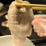 263935795 - しゃぶしゃぶしたロース