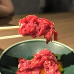 熟成焼肉 マルニク - 神戸牛ユッケ