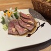 TEPPAN WINE BAR　大阪ばある - 黒毛和牛のローストビーフ
