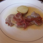 ラ クチーナ ヴェンティトレ - 2014/04　メイン（半分）サルティンボッカ