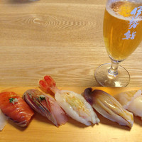 伊勢鮨 - 醍（お椀付）¥3,900
                1皿目
