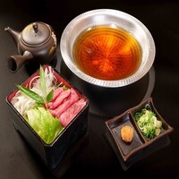 常陸牛のしゃぶしゃぶ