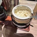 麺や兼虎 - ［禁断］の中はみじん切りニンニク