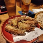 蕎麦前 山都 - 唐揚げ