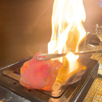 杏樹亭 - 霜降りロースの焼きしゃぶ