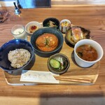 つちのと - つちのとランチ(雑穀米少なめ)