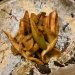 すし おおまさ - イカの腑炒め