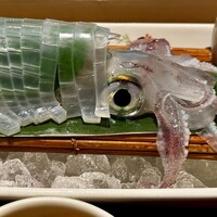 対馬のどぐろとイカ活き造り 博多 魚蔵 都ホテル店 - 