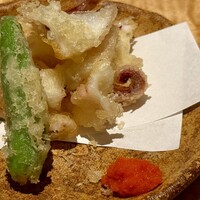 対馬のどぐろとイカ活き造り 博多 魚蔵 都ホテル店 - 