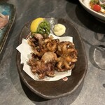 しなもん堂 - まるごといいダコの唐揚げ