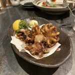 しなもん堂 - まるごといいダコの唐揚げ