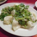 餃子の店 蘭州 - 【再訪】水餃子(パクチー有版)