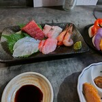 味噌坐　玉響 - 刺身盛り合わせ
