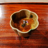 京都和久傳 - 焼きなす玉子豆腐うに