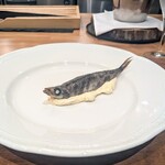 La Stalla - およげメヒカリくん。発酵リコッタチーズは品の良いマヨネーズって感じなんですよね