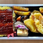 西町りうぼう - ＊秋のうなぎと天ぷら弁当（¥1,382）