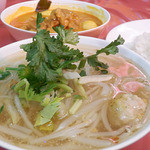 モンティー - ランチのミニラーメン（クイティオ）