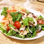 いなかむら - 2014.4 ヤムタレー（海鮮サラダ）