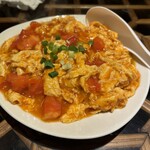 上海酒家 タオタオ - 玉子とトマトの炒め