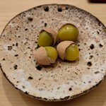 日本橋蛎殻町 すぎた - 先付 銀杏