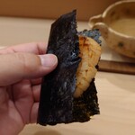 日本橋蛎殻町 すぎた - 帆立の磯辺焼き