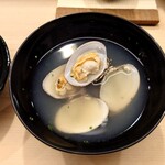 日本橋蛎殻町 すぎた - 浅蜊汁