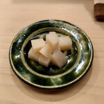 日本橋蛎殻町 すぎた - ガリ追加