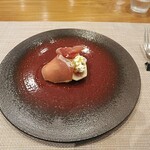 アル・ケッチァーノ  - いちじくとリコッタチーズの生ハム巻き